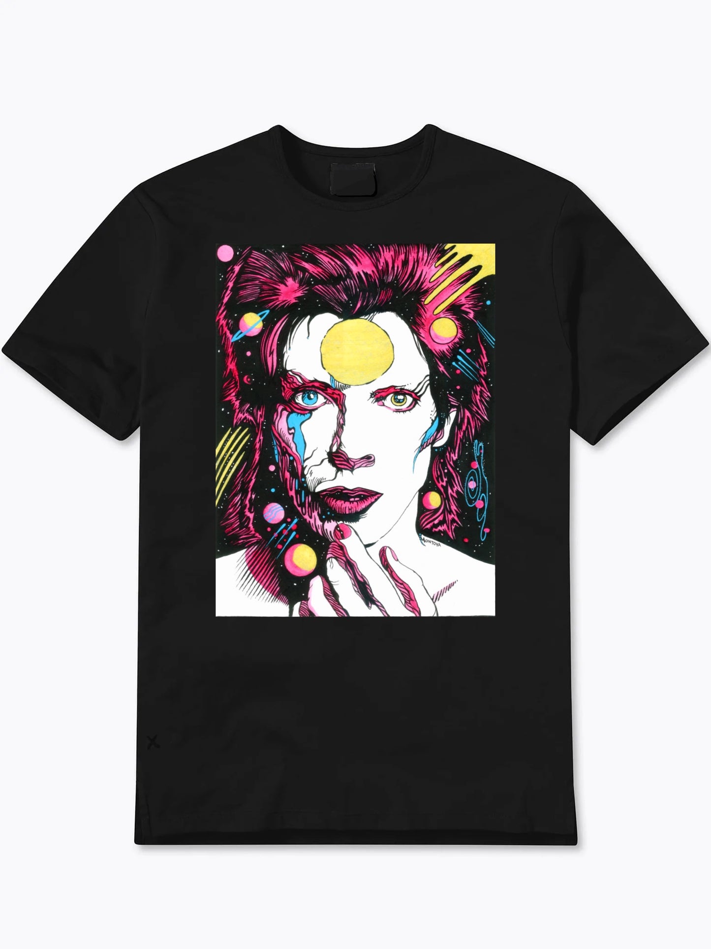 Bowie Tribute Montoya Art Limited Edition T-Shirt